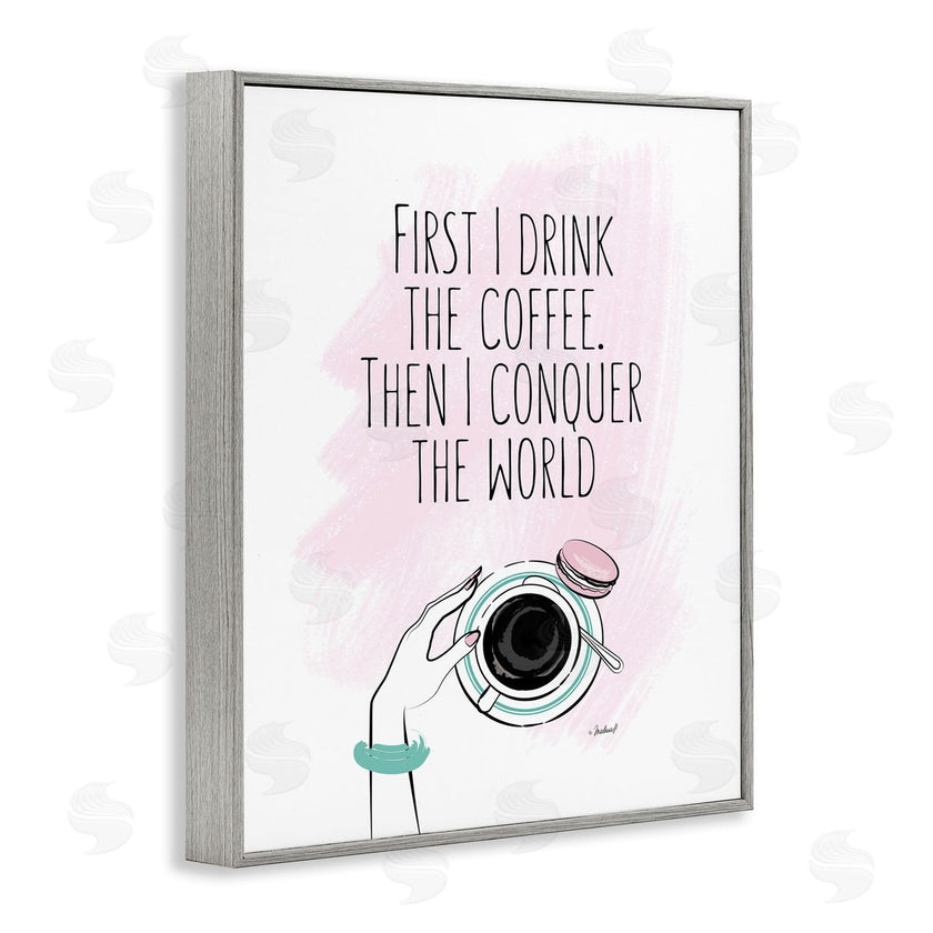 Martina Pavlova | Coffee Then Conquer Pink