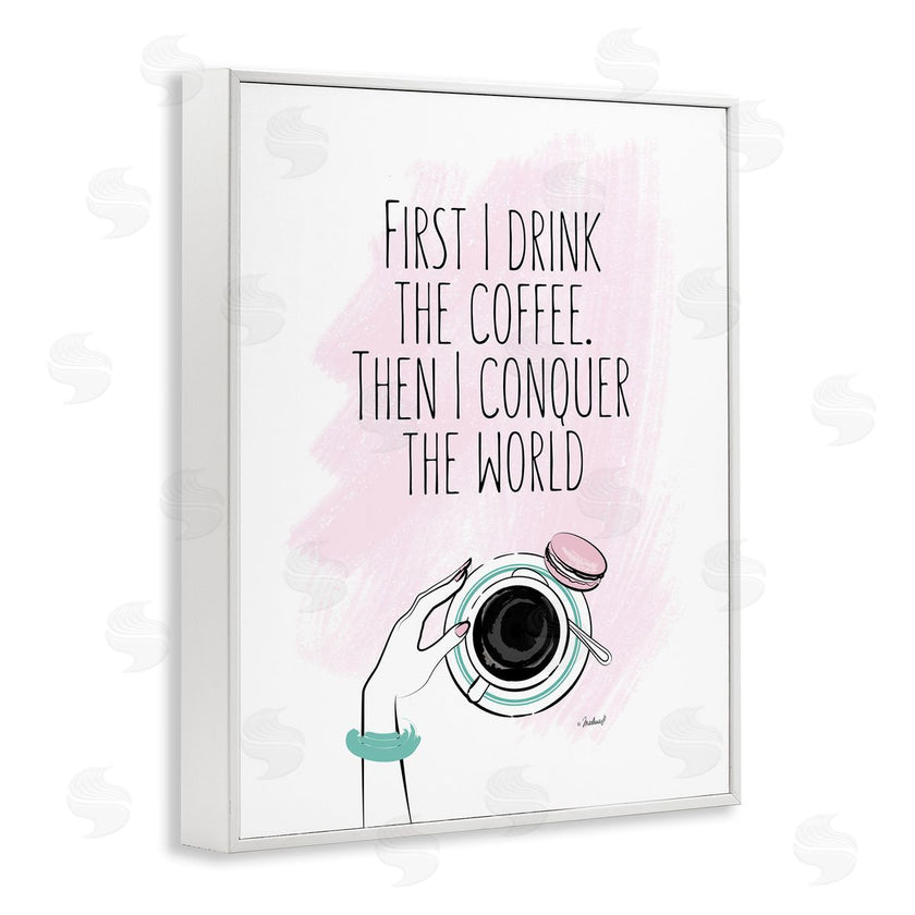 Martina Pavlova | Coffee Then Conquer Pink