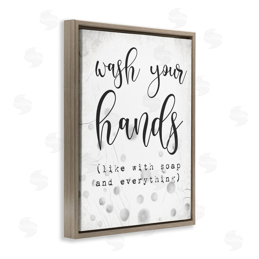 Stupell Studio | Sassy Wash Your Hands