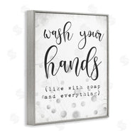 Stupell Studio | Sassy Wash Your Hands