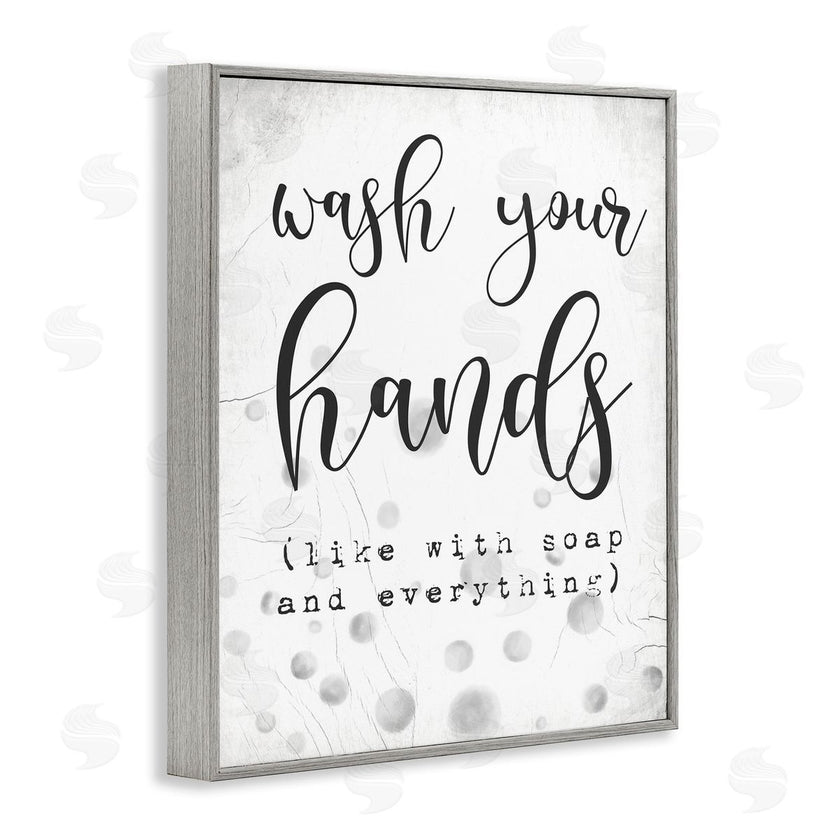 Stupell Studio | Sassy Wash Your Hands