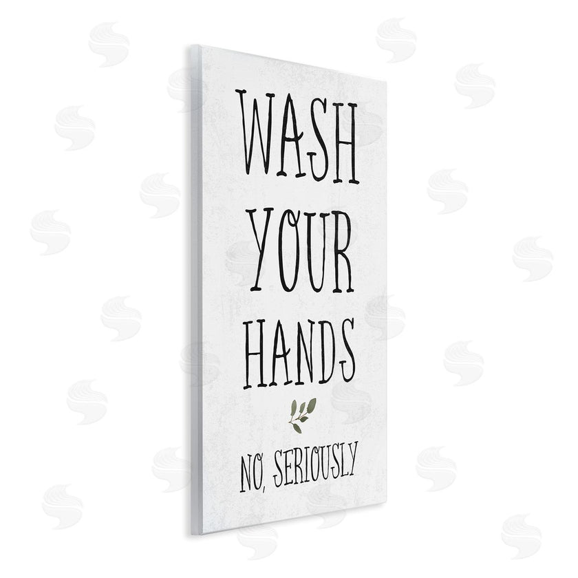 Stupell Studio | Wash Your Hands Seriously