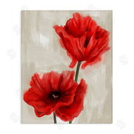 Stupell Studio | Soft Petal Red Poppies