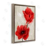 Stupell Studio | Soft Petal Red Poppies