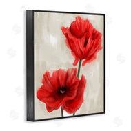 Stupell Studio | Soft Petal Red Poppies