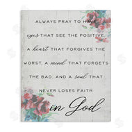 Stupell Studio | Heart Mind and Soul for God