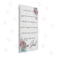 Stupell Studio | Heart Mind and Soul for God