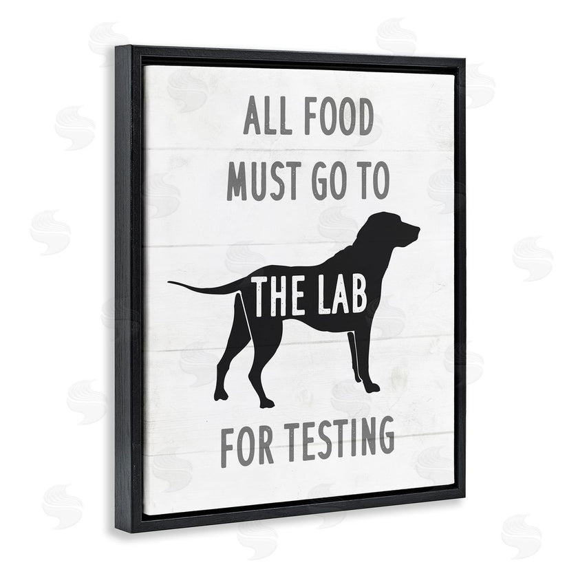 Stupell Studio | Kitchen All Food to the Lab