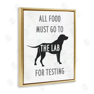 Stupell Studio | Kitchen All Food to the Lab