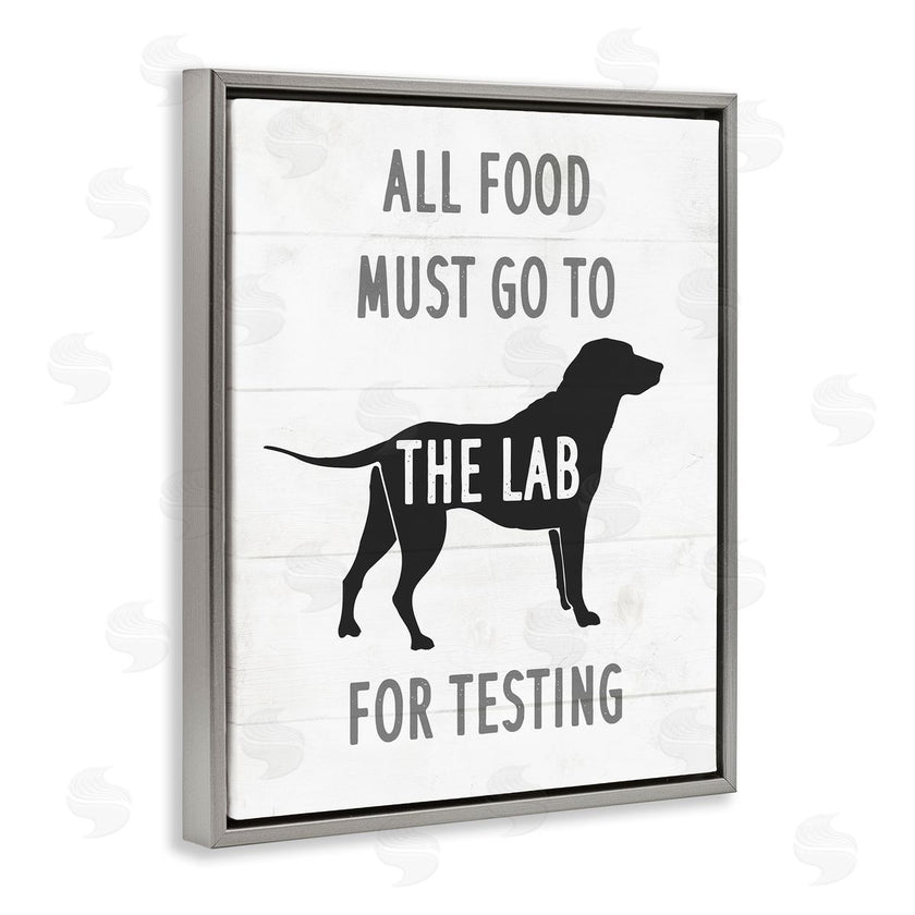 Stupell Studio | Kitchen All Food to the Lab