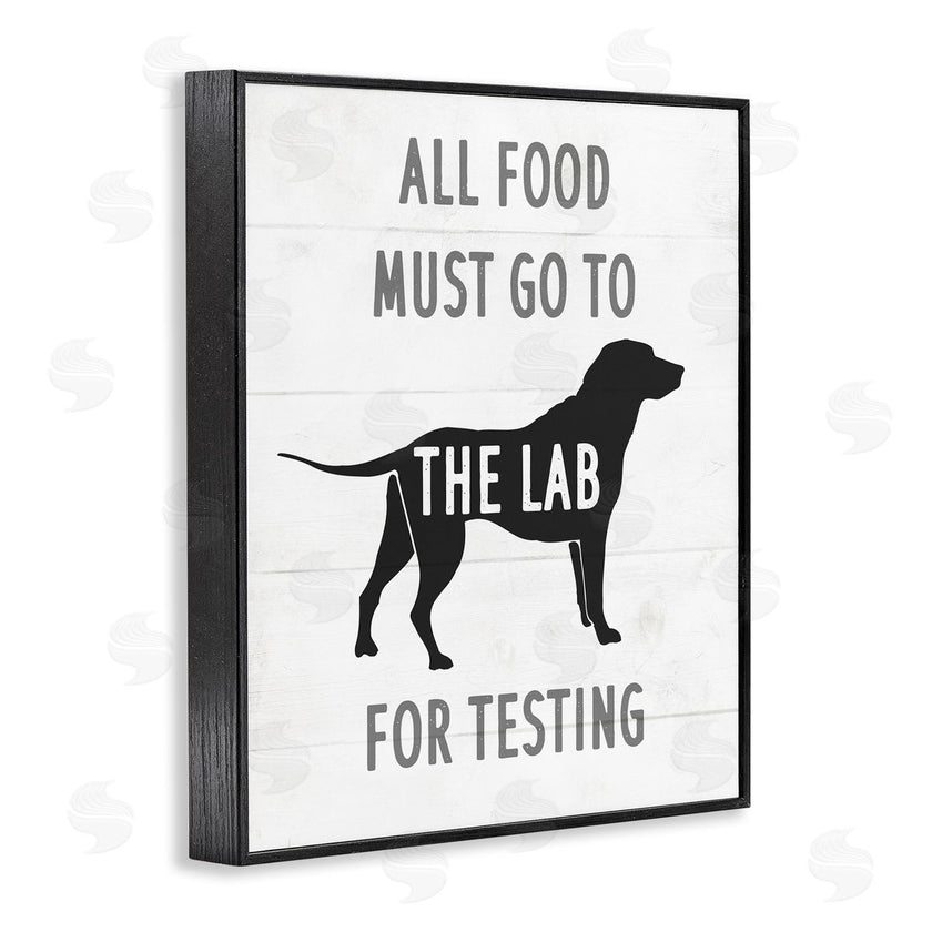 Stupell Studio | Kitchen All Food to the Lab