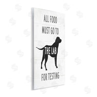 Stupell Studio | Kitchen All Food to the Lab