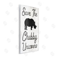 Stupell Studio | Save the Chubby Unicorns