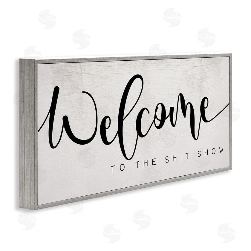 Stupell Studio | Sassy Welcome Phrase