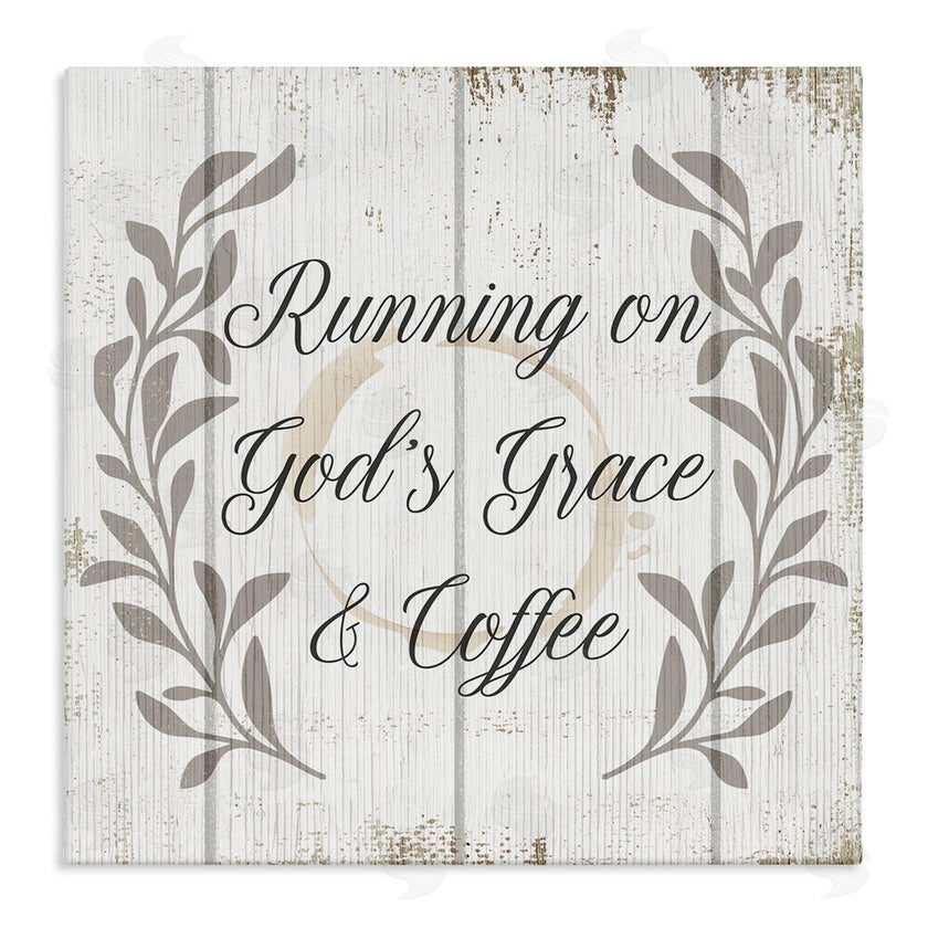 Stupell Studio | God's Grace & Coffee Phrase