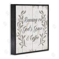 Stupell Studio | God's Grace & Coffee Phrase
