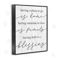 Stupell Studio | Finding Home Family and Blessing