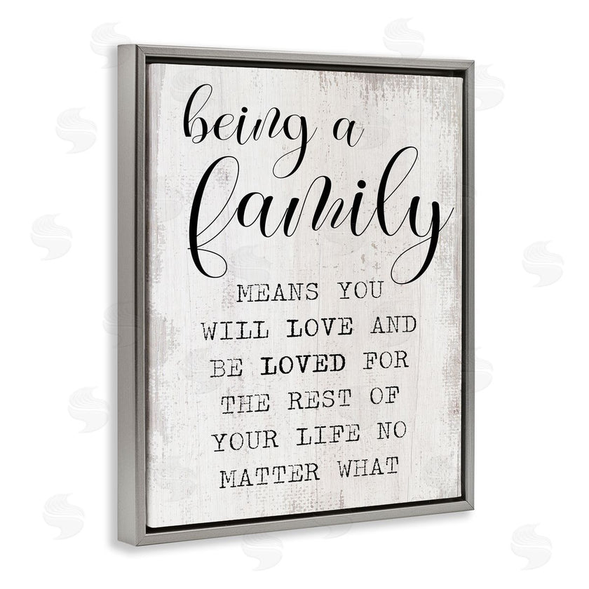 Stupell Studio | Family is Being Loved