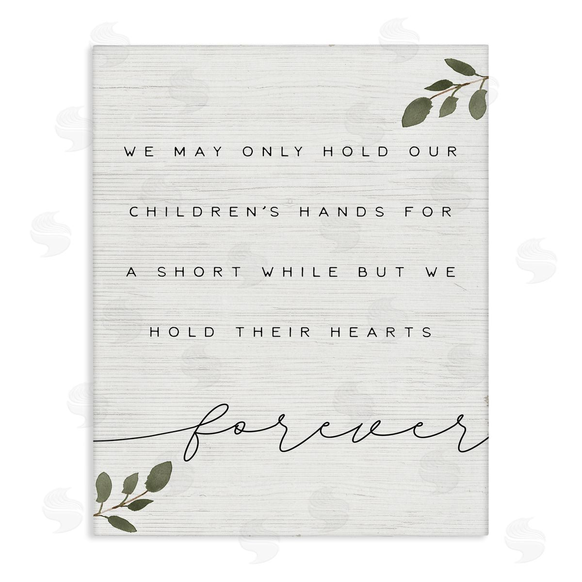 Our Children's Hearts and Hands Canvas Wall Art, Home Decor by Stupell Studio