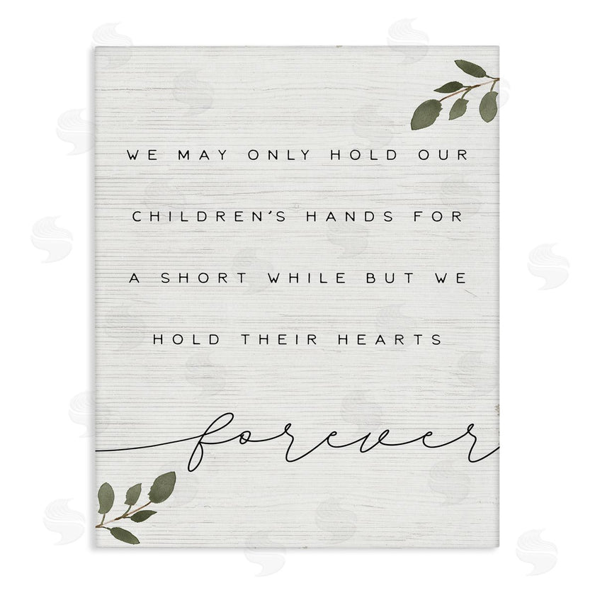 Stupell Studio | Our Children's Hearts and Hands
