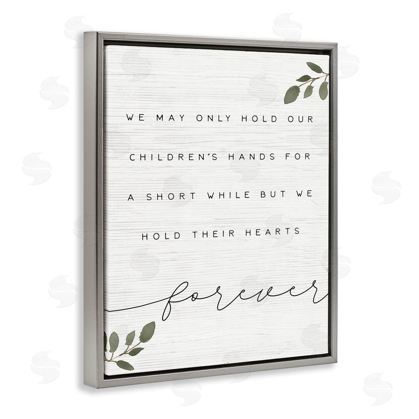 Stupell Studio | Our Children's Hearts and Hands