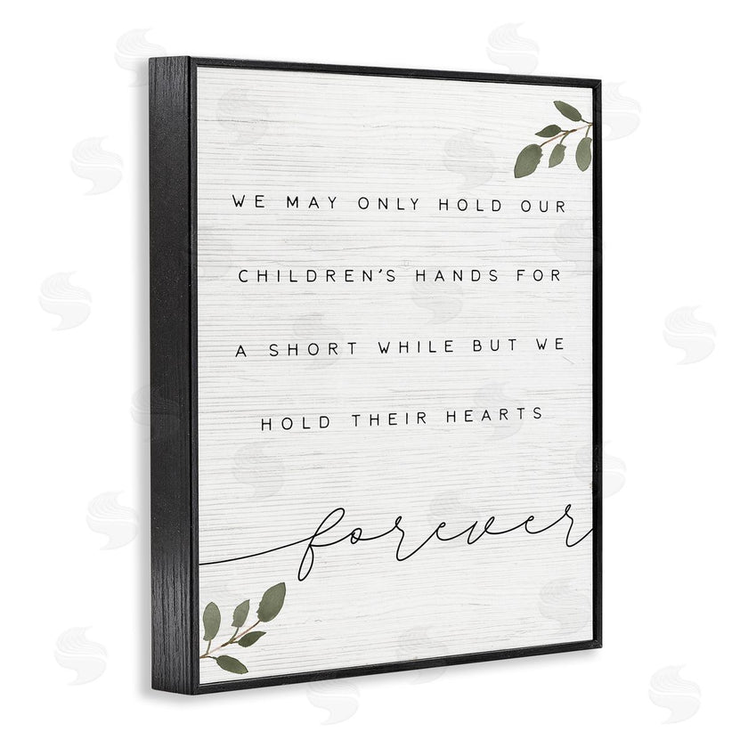 Stupell Studio | Our Children's Hearts and Hands