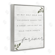 Stupell Studio | Our Children's Hearts and Hands