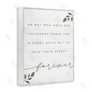 Stupell Studio | Our Children's Hearts and Hands