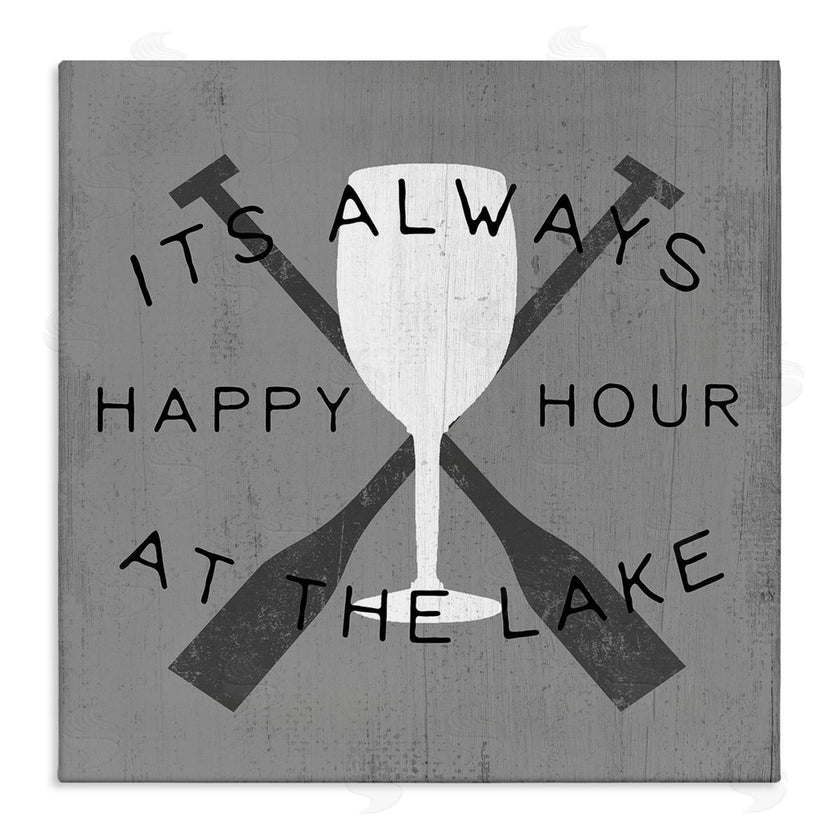 Stupell Studio | Always Happy Hour At Lake