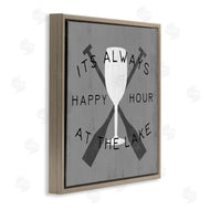 Stupell Studio | Always Happy Hour At Lake