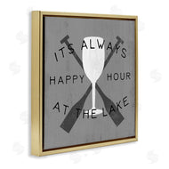 Stupell Studio | Always Happy Hour At Lake