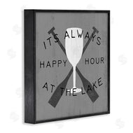 Stupell Studio | Always Happy Hour At Lake