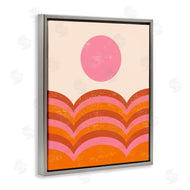Stupell Studio | Abstract Sunset Arch Landscape