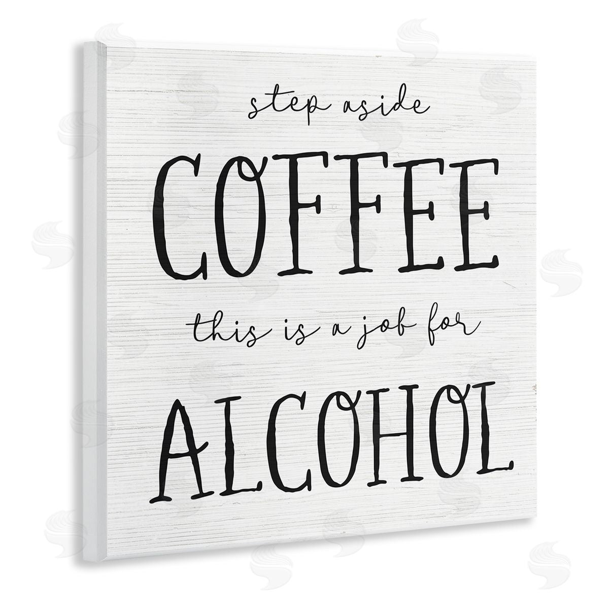 This a Job for Alcohol Wood Plaque Wall Art, Home Decor by Stupell Studio