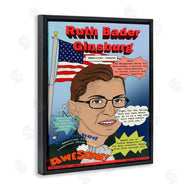 Sangita Bachelet | Bader Ginsburg Magazine Illustration