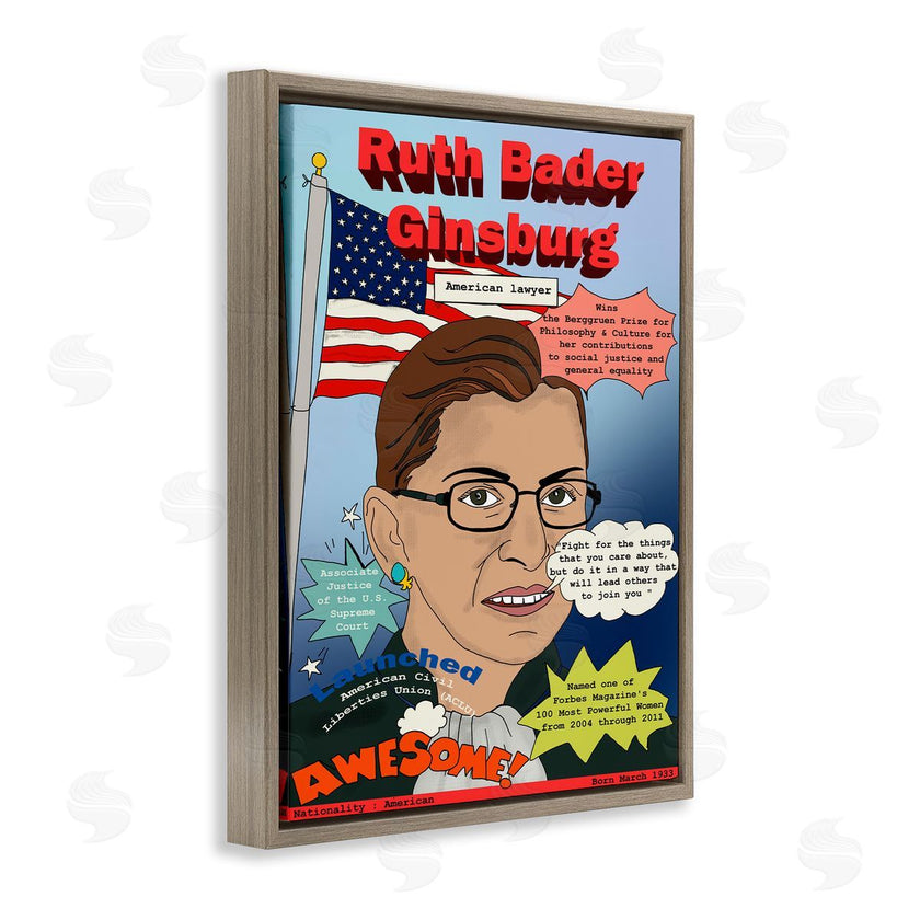 Sangita Bachelet | Bader Ginsburg Magazine Illustration