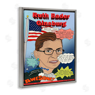 Sangita Bachelet | Bader Ginsburg Magazine Illustration