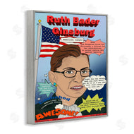 Sangita Bachelet | Bader Ginsburg Magazine Illustration