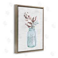 Lettered and Lined | Cotton Flower in Soap Jar
