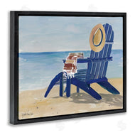 Stellar Studio | Blue Beach Chair with Hat