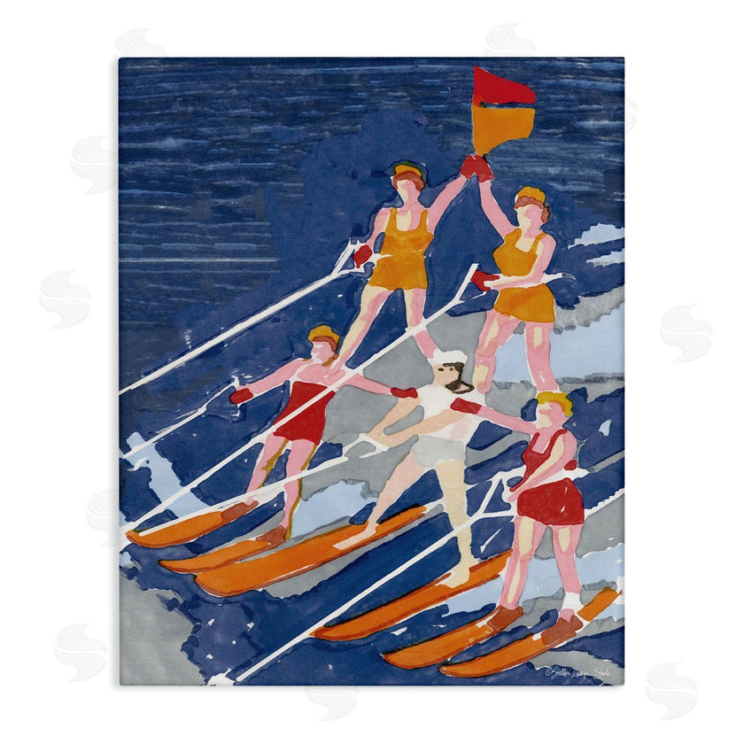 Stellar Studio | Retro Water Ski Show Pyramid