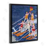 Stellar Studio | Retro Water Ski Show Pyramid