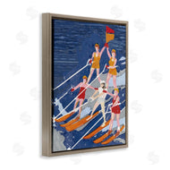 Stellar Studio | Retro Water Ski Show Pyramid