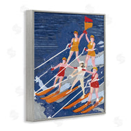Stellar Studio | Retro Water Ski Show Pyramid