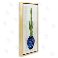 Stellar Studio | Cacti in Blue Pot