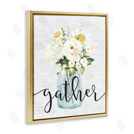 Lettered and Lined | Gather Text White Spring Bouquet