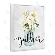 Lettered and Lined | Gather Text White Spring Bouquet