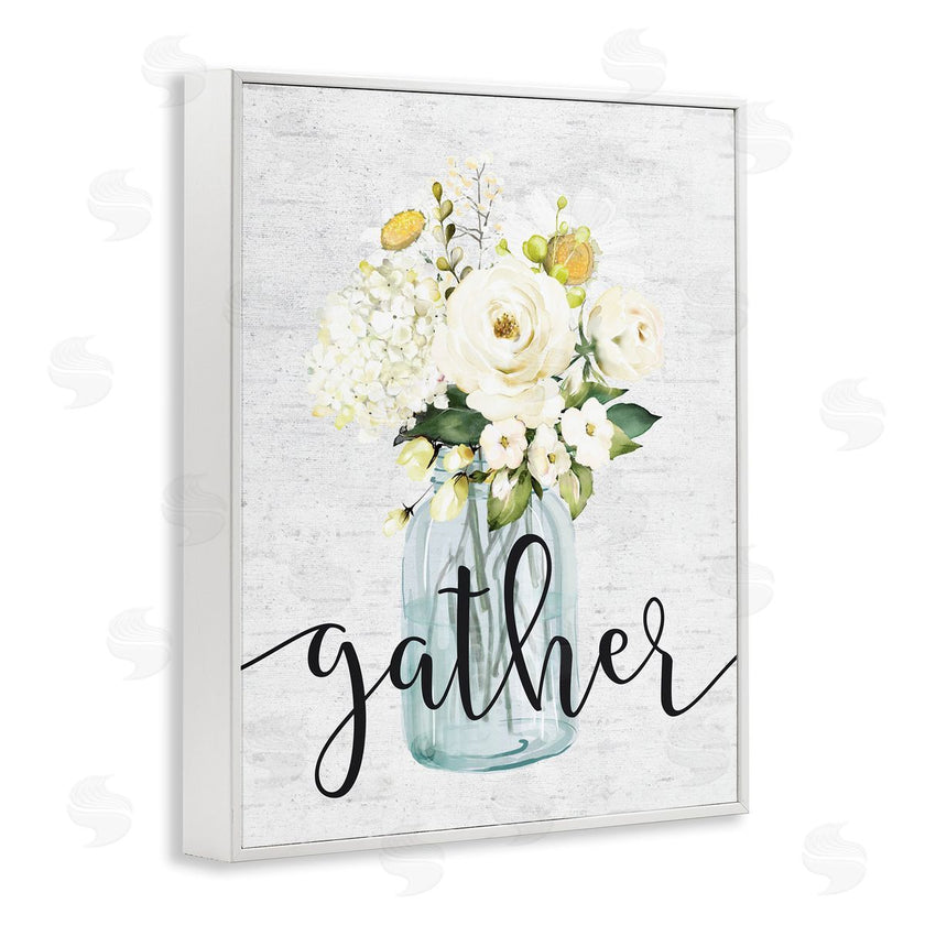Lettered and Lined | Gather Text White Spring Bouquet