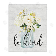 Lettered and Lined | Be Kind Soft Spring Bouquet
