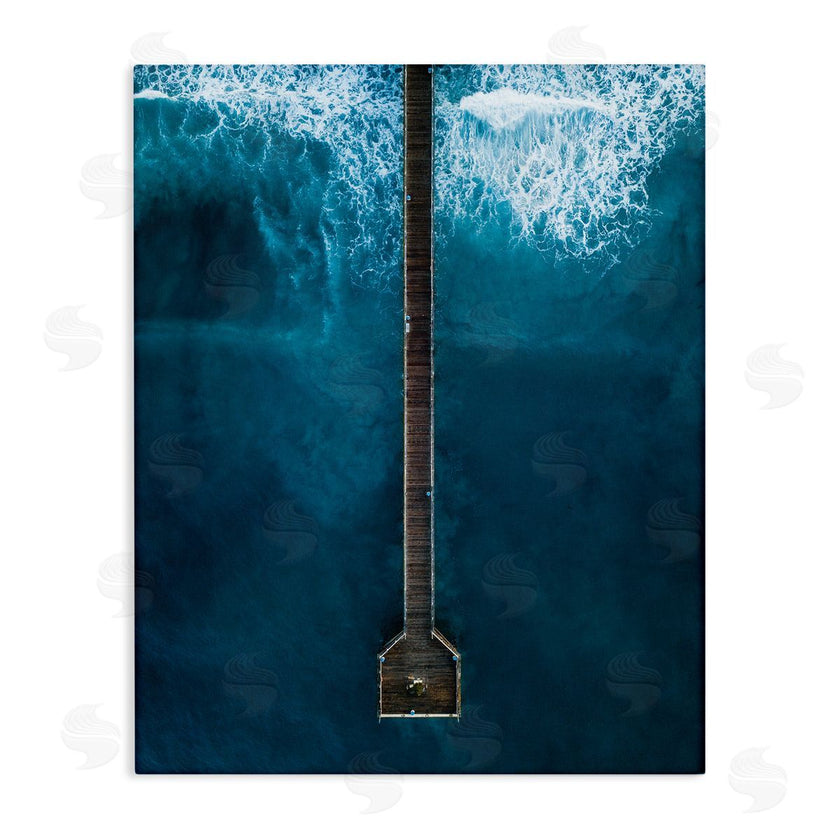Seven Trees | Aerial Long Wharf Beach